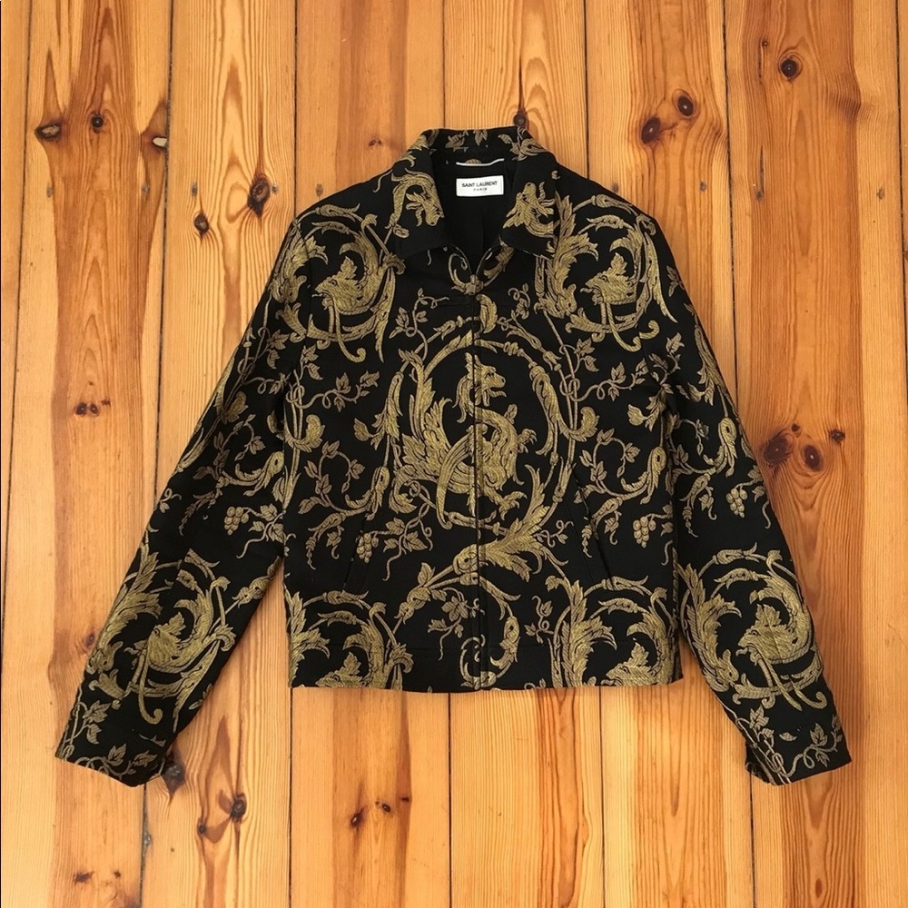 Rare Saint Laurent dragon jacket